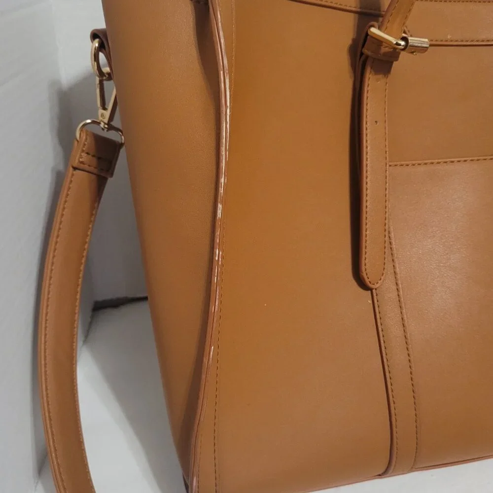 Lovelook Laptop Bag for Women Lightweight PU Laptop Tote Bag, Large Capacity...